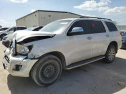 Toyota salvage cars for sale: 2010 Toyota Sequoia Platinum