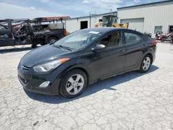 Salvage cars for sale at Kansas City, KS auction: 2013 Hyundai Elantra GLS