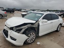 Salvage cars for sale at Houston, TX auction: 2014 Honda Accord EXL