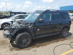 Salvage cars for sale at Woodhaven, MI auction: 2021 Ford Bronco Sport BIG Bend