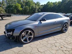 Audi salvage cars for sale: 2013 Audi S5 Prestige