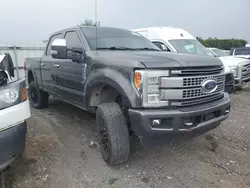 Salvage trucks for sale at Earlington, KY auction: 2017 Ford F350 Super Duty