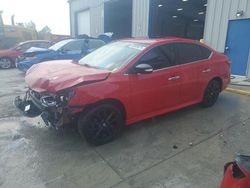 Nissan salvage cars for sale: 2017 Nissan Sentra SR Turbo