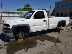 Compre carros salvage a la venta ahora en subasta: 2001 Chevrolet Silverado K2500 Heavy Duty