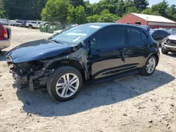 Salvage cars for sale at Mendon, MA auction: 2022 Toyota Corolla SE