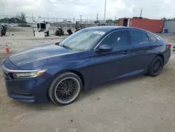 2018 Honda Accord LX en venta en Homestead, FL