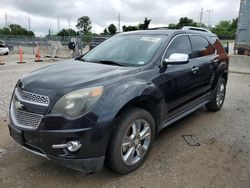 Chevrolet salvage cars for sale: 2010 Chevrolet Equinox LTZ