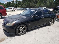 Salvage cars for sale at Ocala, FL auction: 2007 Infiniti M45 Base