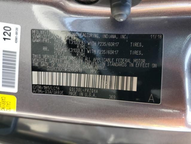 2019 Toyota Sienna XLE