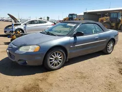 Carros salvage sin ofertas aún a la venta en subasta: 2001 Chrysler Sebring Limited