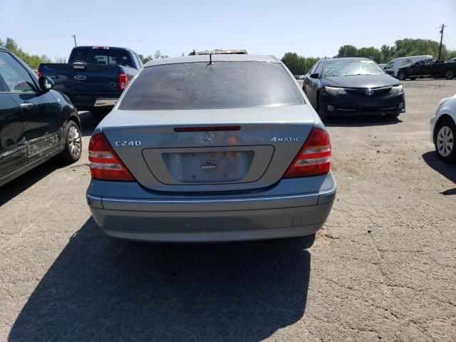 2005 Mercedes-Benz C 240 4matic