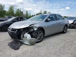 Salvage cars for sale from Copart Leroy, NY: 2017 Toyota Camry LE