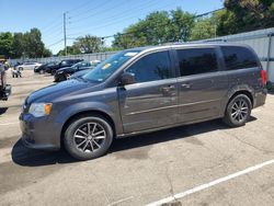 Dodge Grand Caravan sxt Vehiculos salvage en venta: 2017 Dodge Grand Caravan SXT