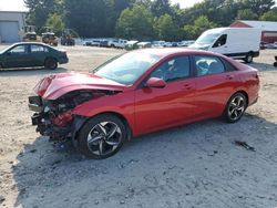 Salvage cars for sale at Mendon, MA auction: 2023 Hyundai Elantra SEL