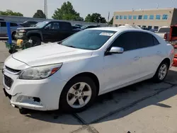 Carros salvage a la venta en subasta: 2016 Chevrolet Malibu Limited LT