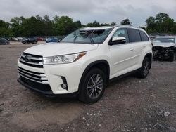 Toyota Highlander se salvage cars for sale: 2019 Toyota Highlander SE