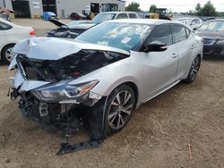 Salvage cars for sale at Elgin, IL auction: 2017 Nissan Maxima 3.5S