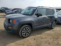 Salvage cars for sale at Brighton, CO auction: 2017 Jeep Renegade Latitude