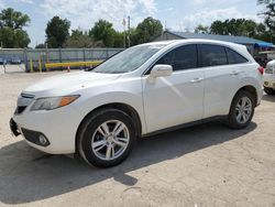 Salvage cars for sale at Wichita, KS auction: 2015 Acura RDX Technology