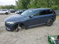 Salvage cars for sale at Candia, NH auction: 2021 Volvo XC90 T8 Recharge Inscription Express