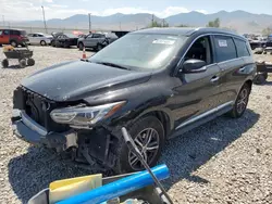 Salvage cars for sale at Magna, UT auction: 2017 Infiniti QX60