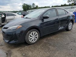 Toyota Corolla l salvage cars for sale: 2018 Toyota Corolla L