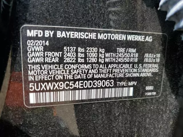 2014 BMW X3 XDRIVE28I