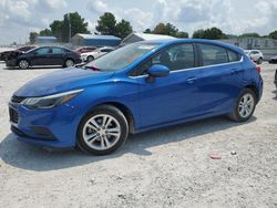 Salvage cars for sale at Prairie Grove, AR auction: 2018 Chevrolet Cruze LT