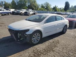 Salvage cars for sale at Portland, OR auction: 2012 Volkswagen CC Sport