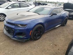 Salvage cars for sale at Elgin, IL auction: 2021 Chevrolet Camaro ZL1