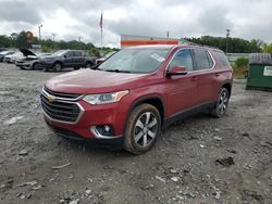 Chevrolet salvage cars for sale: 2019 Chevrolet Traverse LT