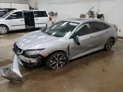 Salvage cars for sale at Davison, MI auction: 2017 Honda Civic SI