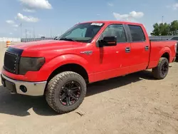 Salvage trucks for sale at Greenwood, NE auction: 2011 Ford F150 Supercrew