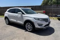Salvage cars for sale at Grand Prairie, TX auction: 2015 Lincoln MKC