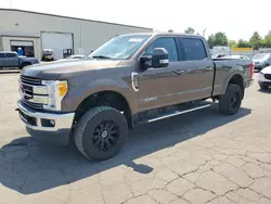 Salvage trucks for sale at Woodburn, OR auction: 2017 Ford F350 Super Duty