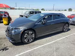 Salvage cars for sale at Van Nuys, CA auction: 2023 Mercedes-Benz EQS Sedan 450+