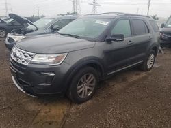 Salvage cars for sale at Elgin, IL auction: 2018 Ford Explorer XLT