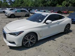 Infiniti Vehiculos salvage en venta: 2020 Infiniti Q60 Pure