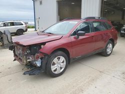 Salvage cars for sale at Milwaukee, WI auction: 2015 Subaru Outback 2.5I