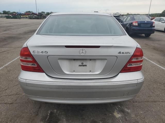 2004 Mercedes-Benz C 240 4matic