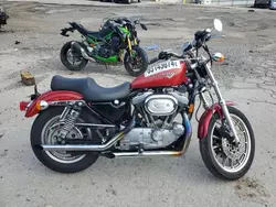 Salvage motorcycles for sale at West Mifflin, PA auction: 1996 Harley-Davidson XL1200 S