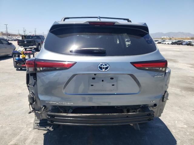 2020 Toyota Highlander Hybrid LE