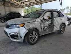 Salvage cars for sale at Cartersville, GA auction: 2011 KIA Sorento SX