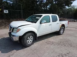 Salvage cars for sale from Copart Wheeling, IL: 2006 Nissan Frontier Crew Cab LE