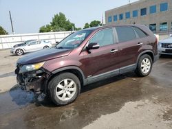 Salvage cars for sale at auction: 2013 KIA Sorento LX