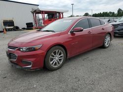 Chevrolet salvage cars for sale: 2017 Chevrolet Malibu LT