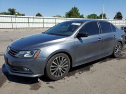 Volkswagen Vehiculos salvage en venta: 2016 Volkswagen Jetta Sport