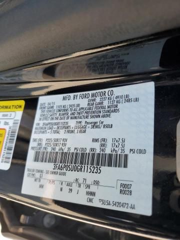 2016 Ford Fusion Titanium Phev