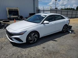 Salvage cars for sale from Copart Lumberton, NC: 2024 Hyundai Elantra SEL