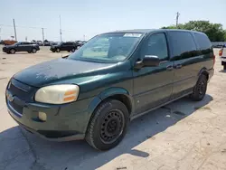 Salvage cars for sale at Oklahoma City, OK auction: 2006 Chevrolet Uplander LS